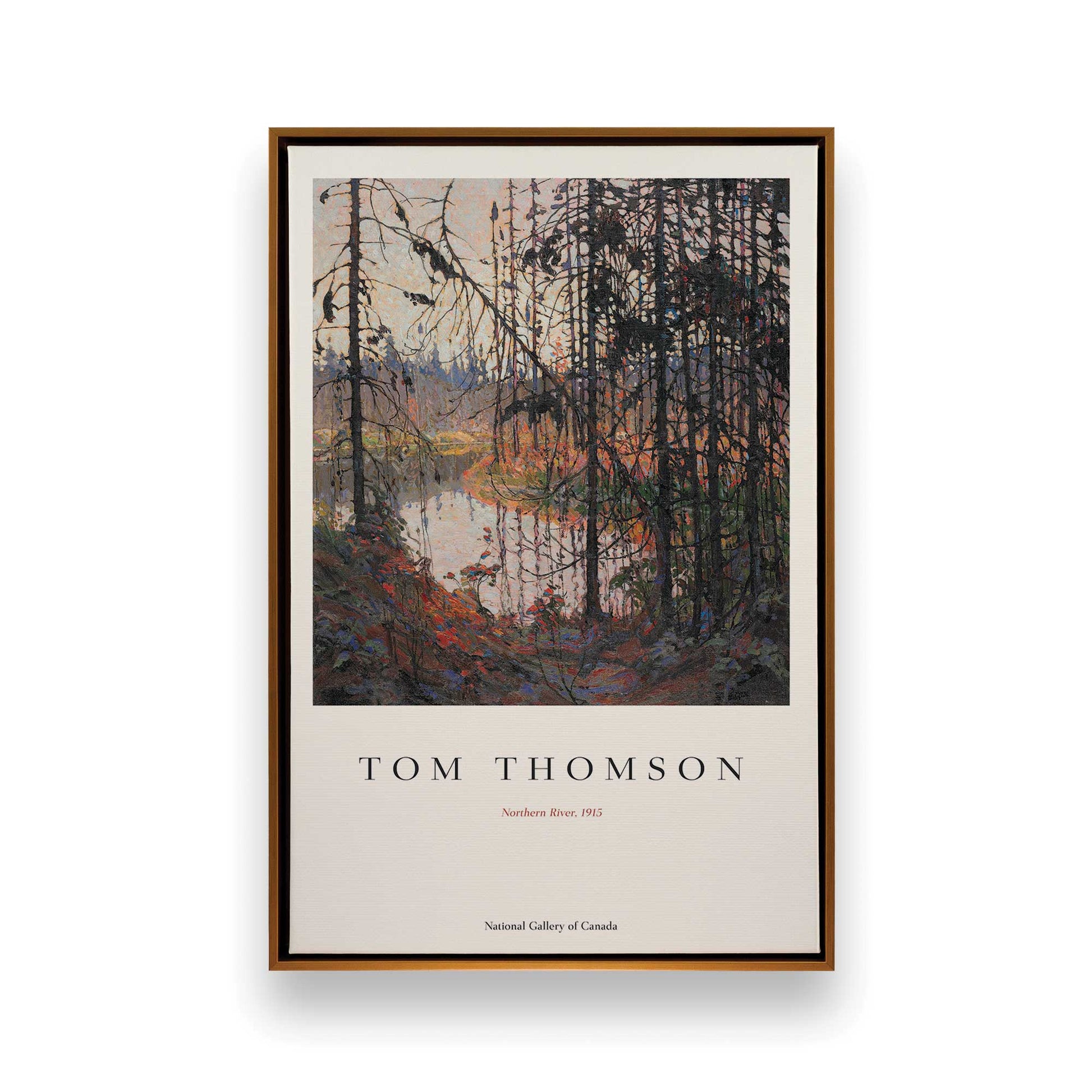 [Color:Polished Gold], Picture of art in a Polished Gold frame