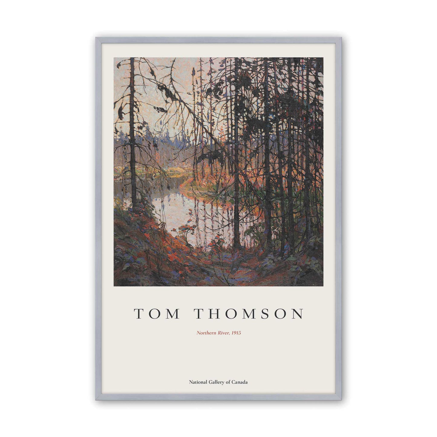 [Color:Polished Chrome], Picture of art in a Polished Chrome frame