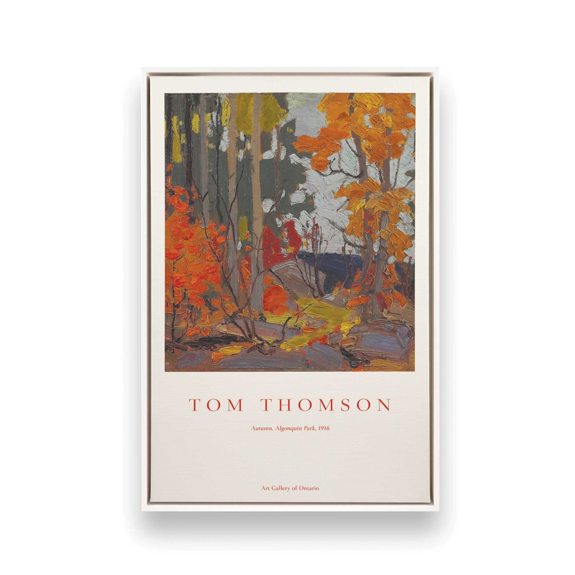 [Color:Opaque White], Picture of art in a White frame