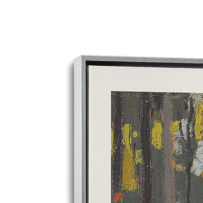 [Color:Polished Chrome], Picture of art in a Polished Chrome frame at an angle