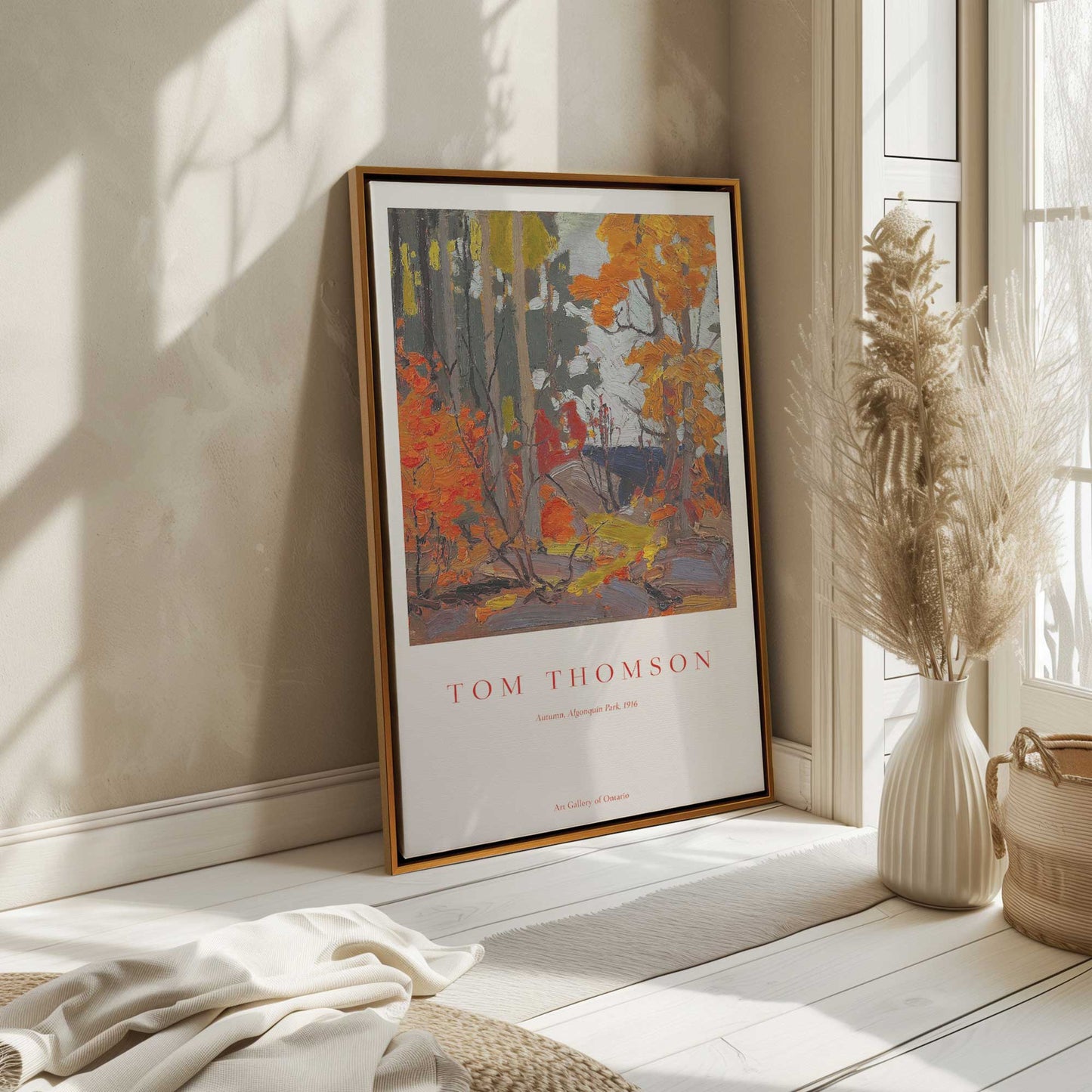 Picture of art in a room