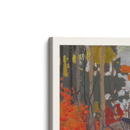 [Color:Stretched Canvas], Picture of the corner of the art
