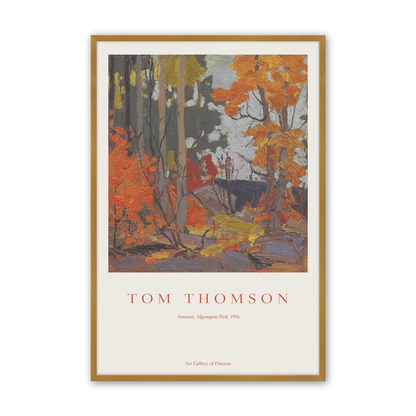 [Color:Polished Gold], Picture of art in a Polished Gold frame