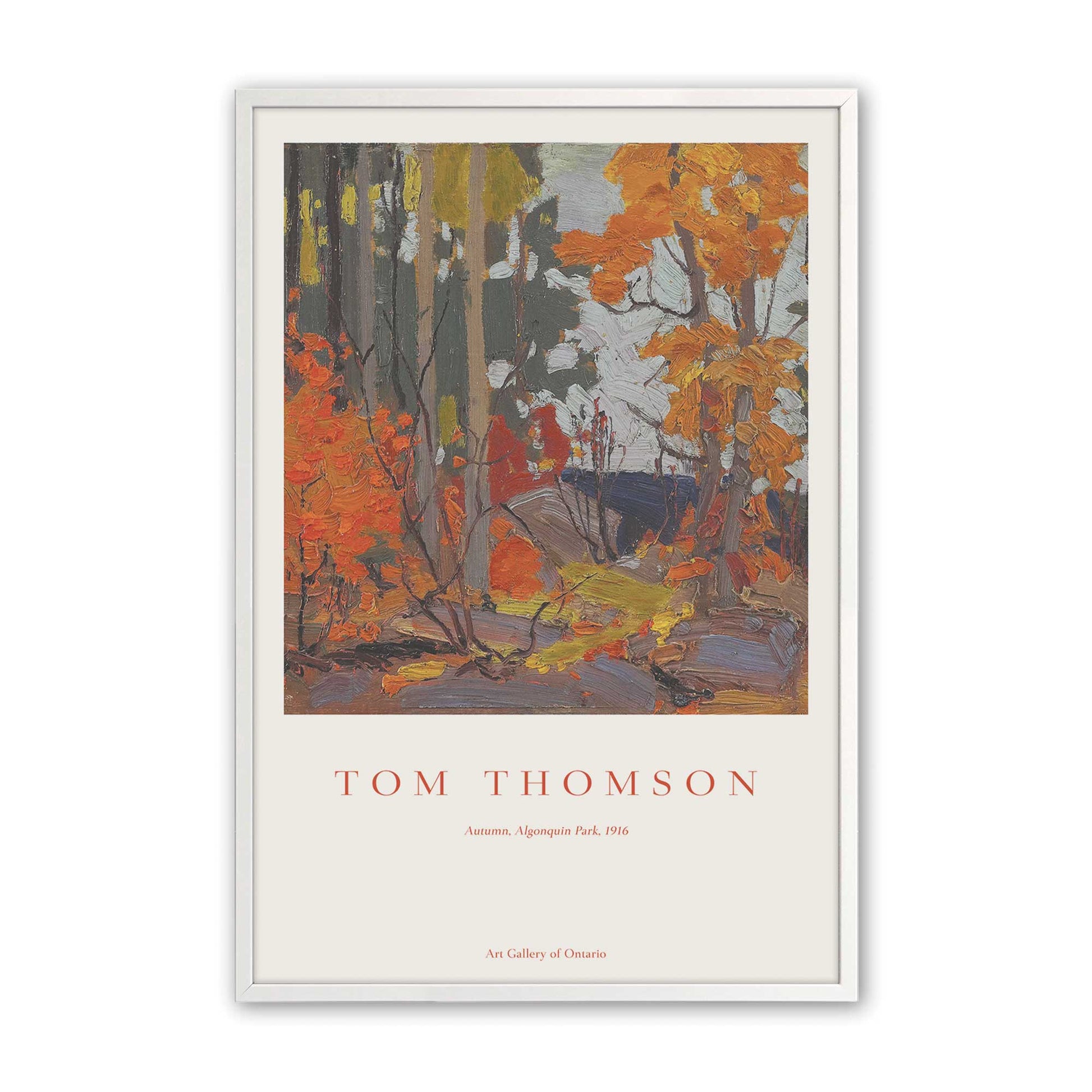 [Color:Opaque White], Picture of art in a Opaque White frame