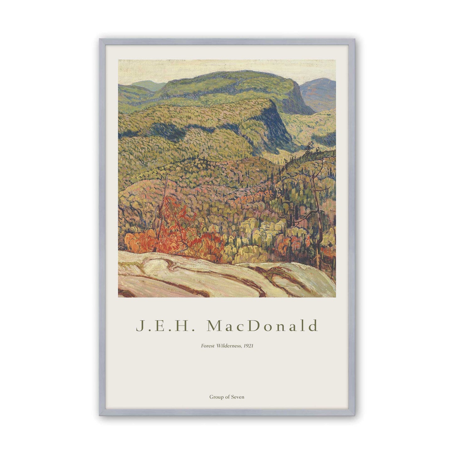 [Color:Polished Chrome], Picture of art in a Polished Chrome frame