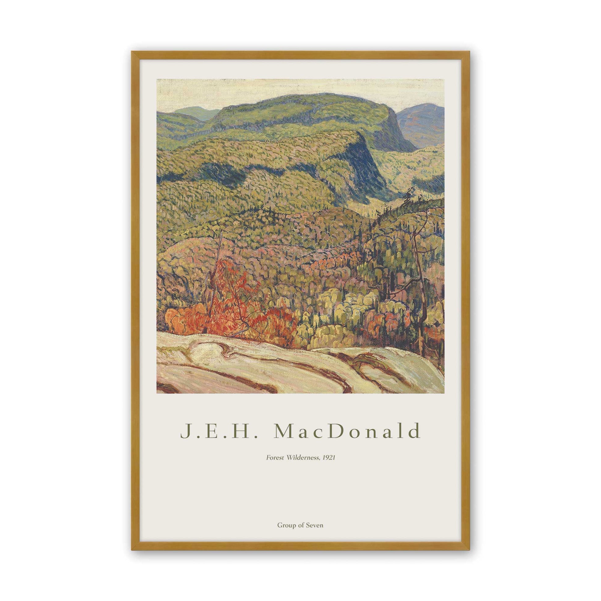 [Color:Polished Gold], Picture of art in a Polished Gold frame