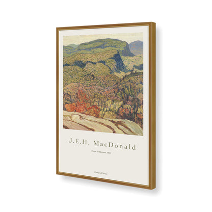 [Color:Polished Gold], Picture of art in a Polished Gold frame of the corner