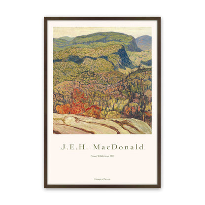 [Color:Brown], Picture of art in a Brown frame