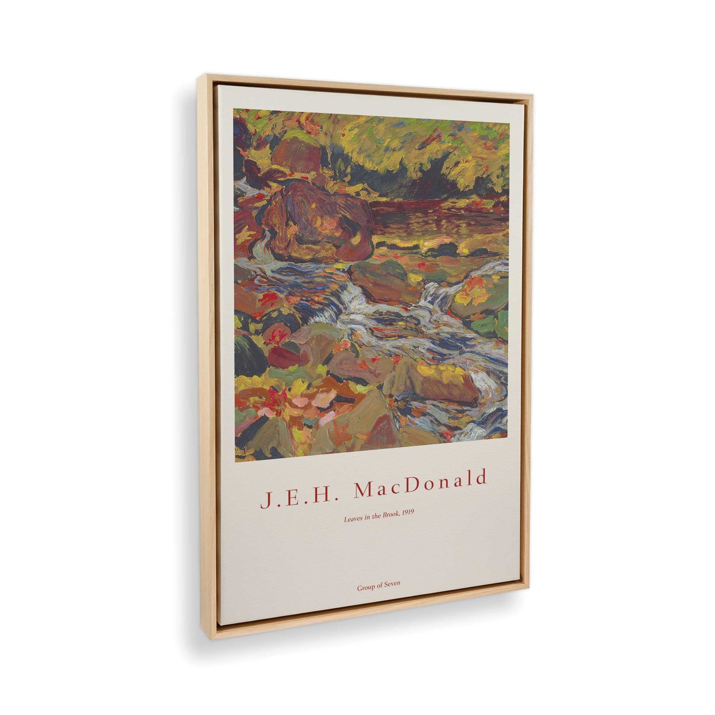 [Color:American Maple], Picture of the corner of the art