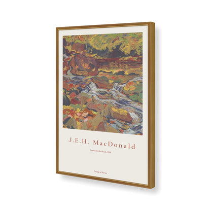 [Color:Polished Gold], Picture of art in a Polished Gold frame of the corner