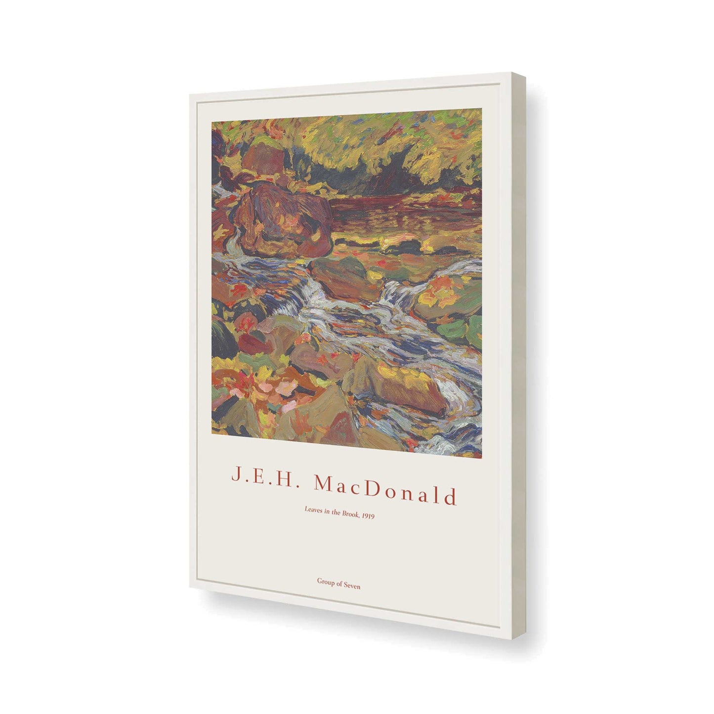 [Color:Opaque White], Picture of art in a Opaque White frame of the corner