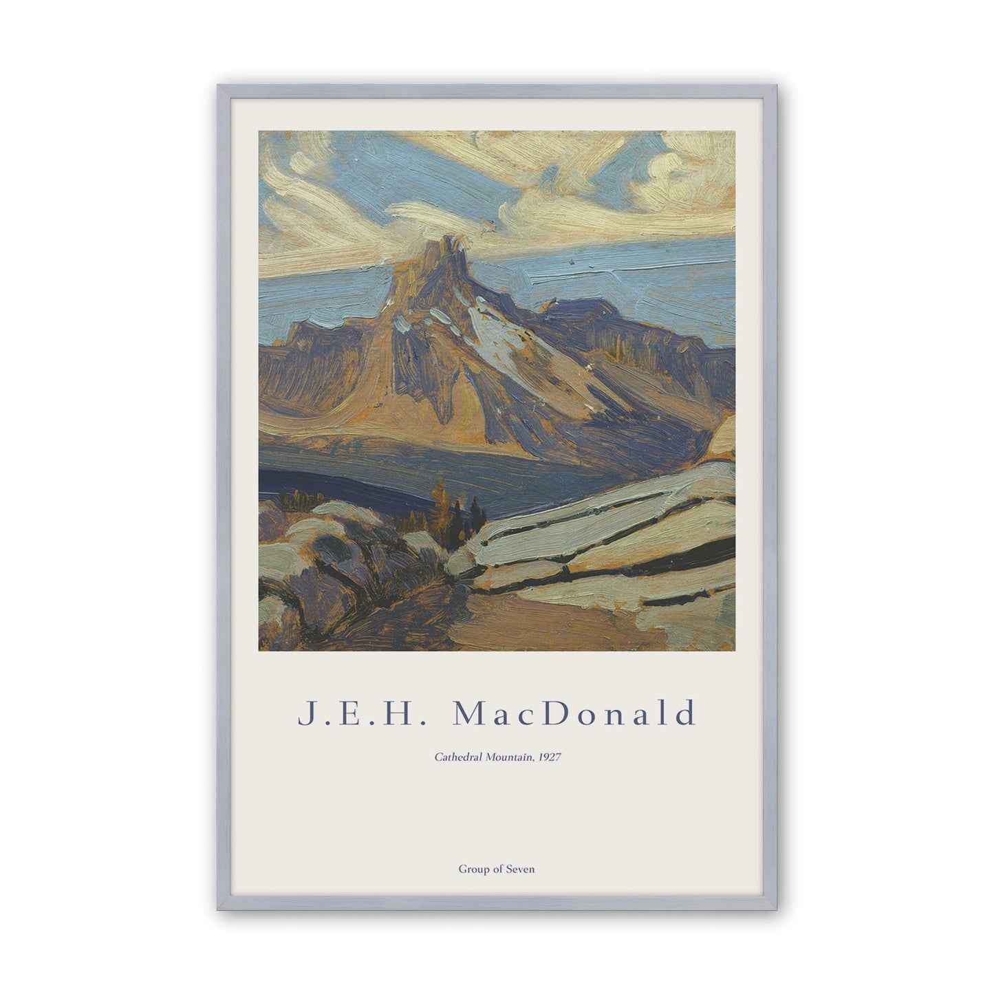 [Color:Polished Chrome], Picture of art in a Polished Chrome frame