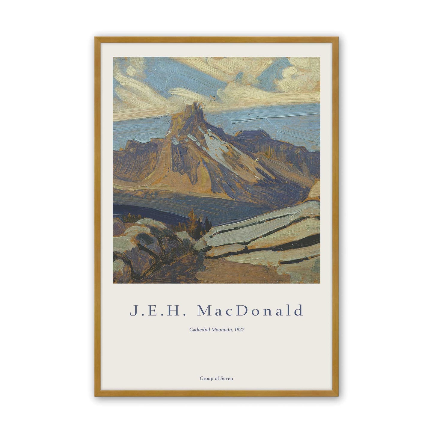[Color:Polished Gold], Picture of art in a Polished Gold frame