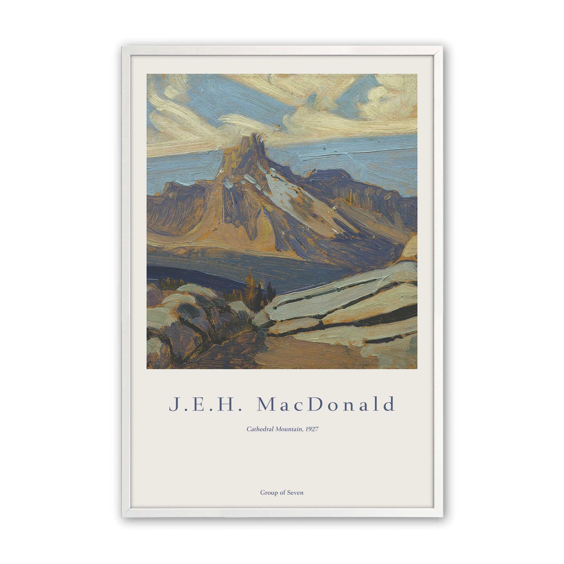 [Color:Opaque White], Picture of art in a Opaque White frame