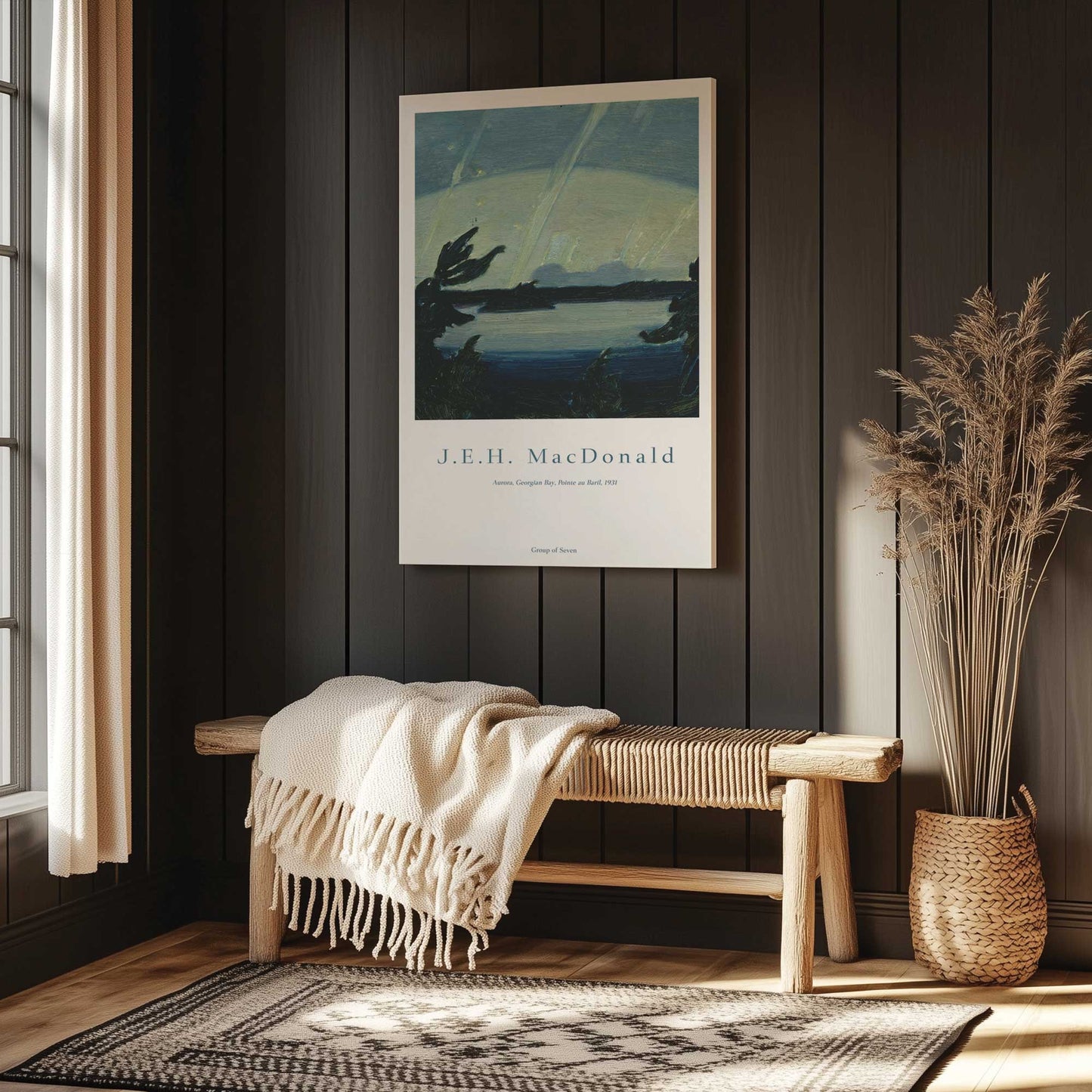 Picture of art in a room