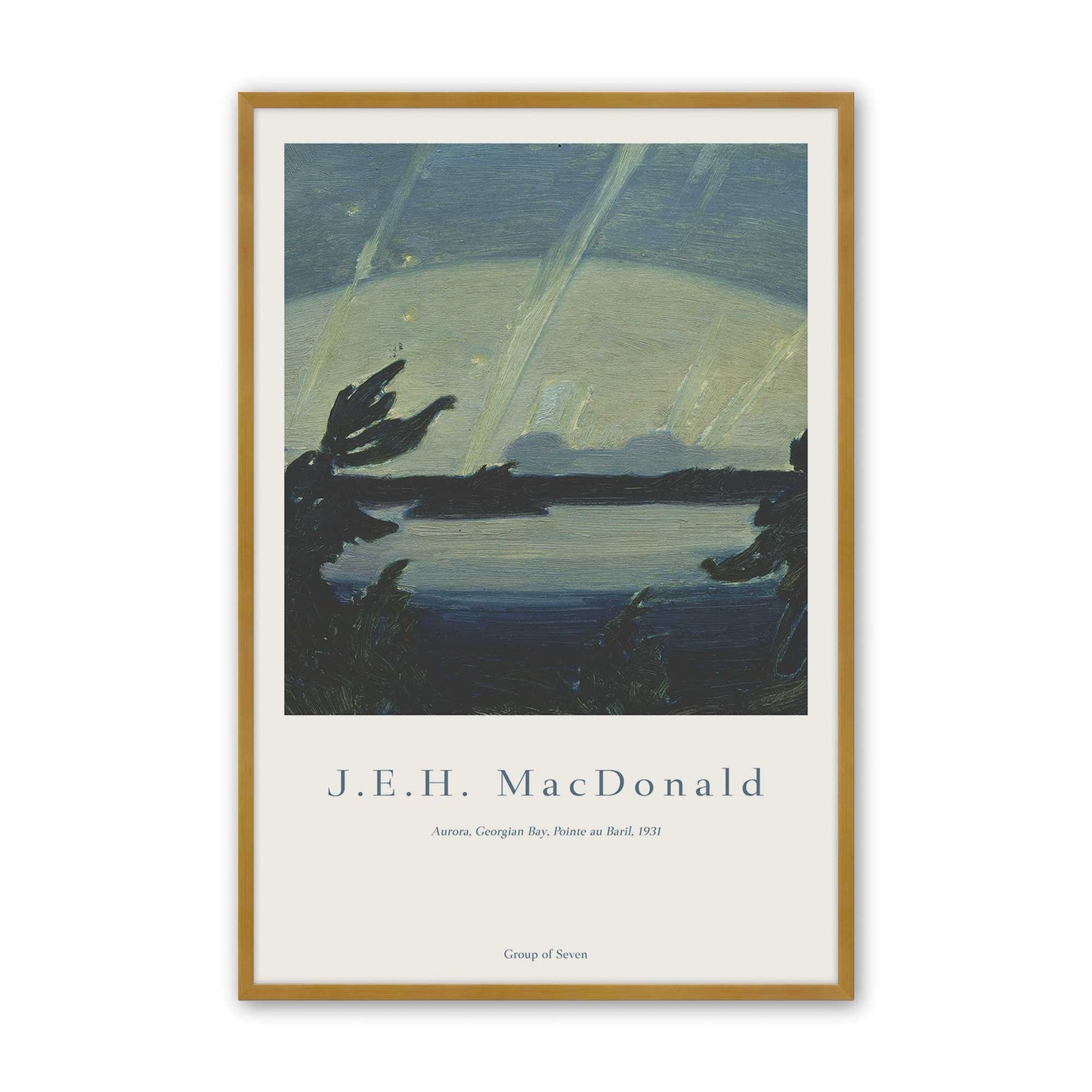 [Color:Polished Gold], Picture of art in a Polished Gold frame