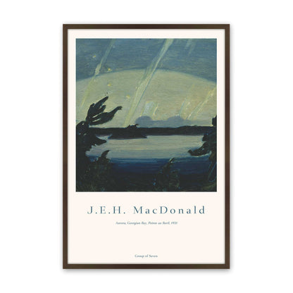 [Color:Belvinder Brown], Picture of art in a Belvinder Brown frame