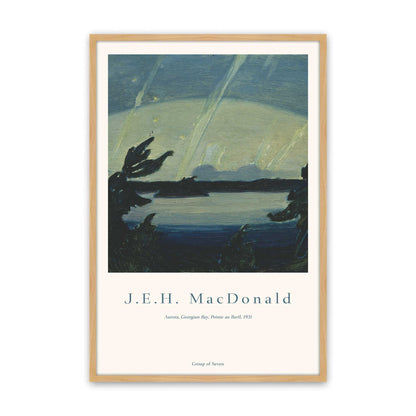 [Color:American Maple], Picture of art in a American Maple frame