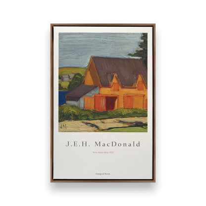 [Color:Walnut], Picture of art in a Walnut frame