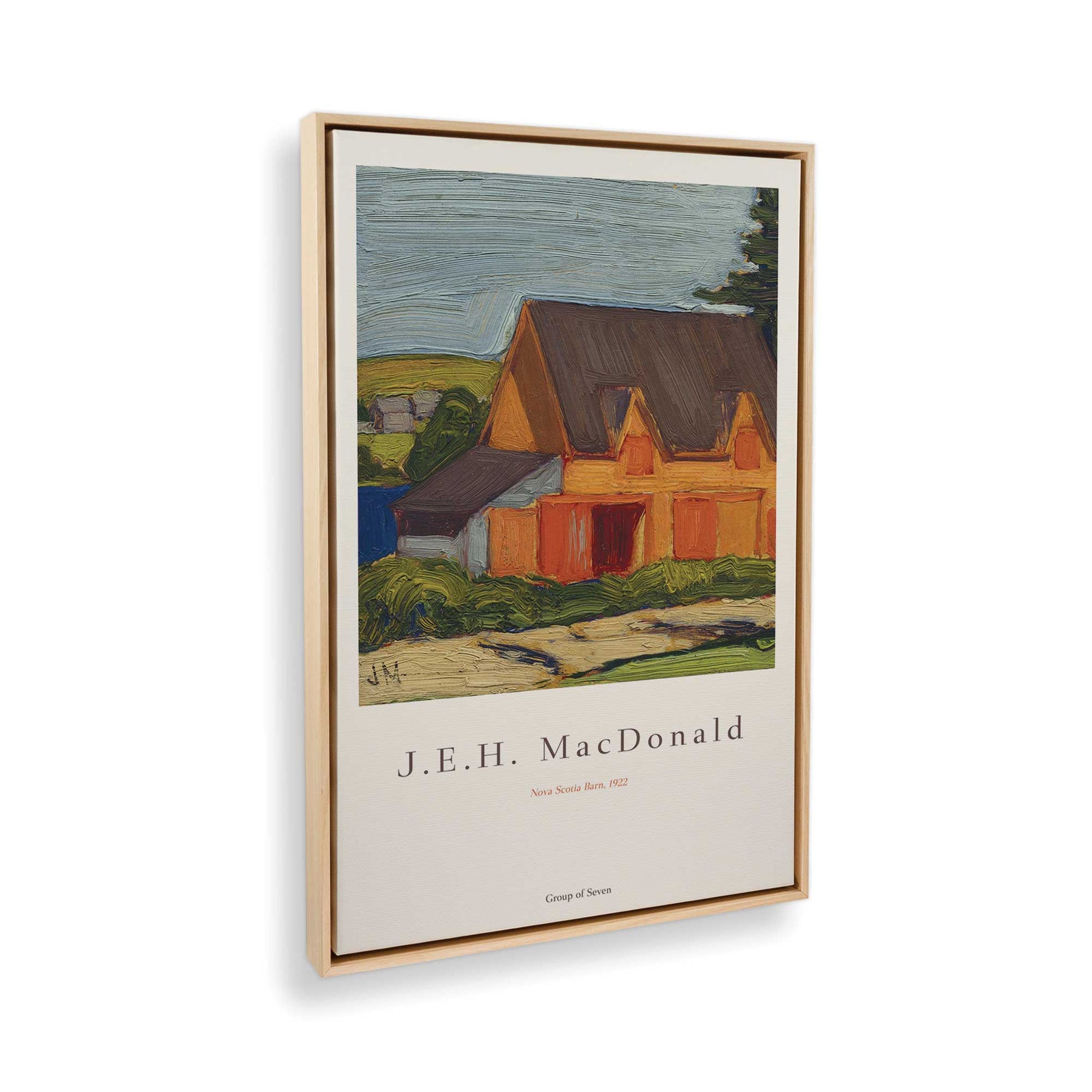 [Color:American Maple], Picture of the corner of the art