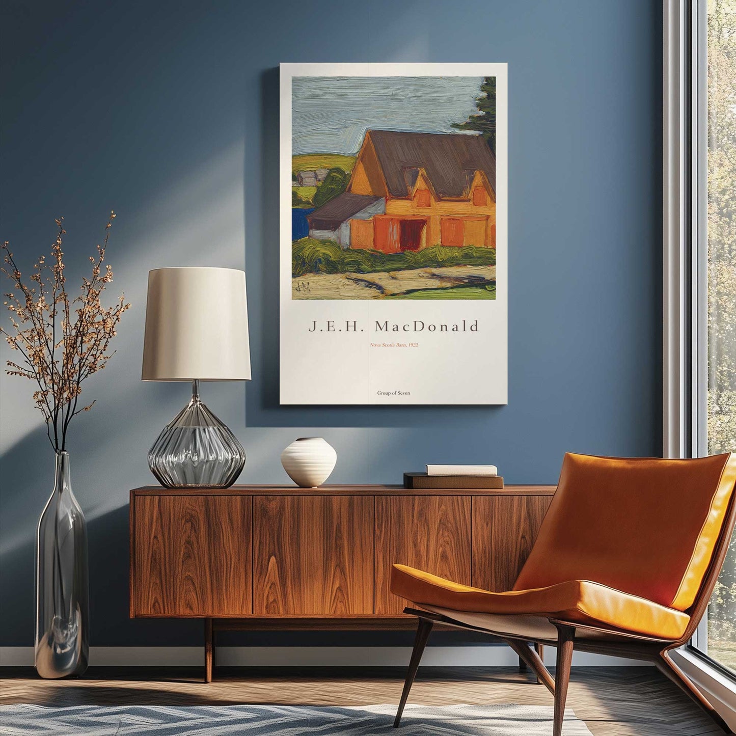 Picture of art in a room