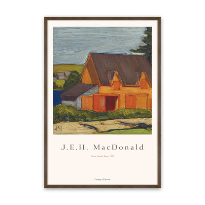 [Color:Walnut], Picture of art in a Walnut frame