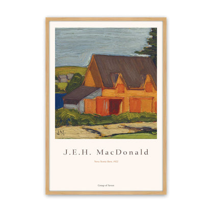 [Color:American Maple], Picture of art in a American Maple frame