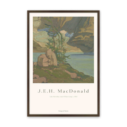 [Color:Belvinder Brown], Picture of art in a Belvinder Brown frame