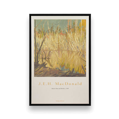 [Color:Satin Black], Picture of art in a Satin Black frame
