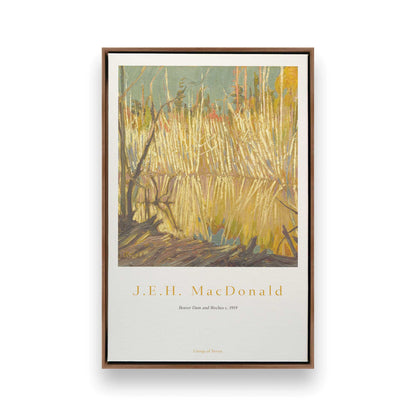[Color:Walnut], Picture of art in a Walnut frame