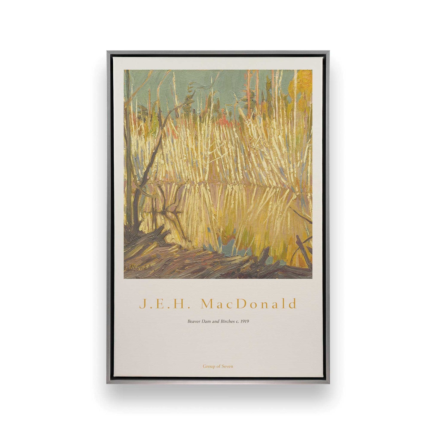 [Color:Polished Chrome], Picture of art in a Polished Chrome frame
