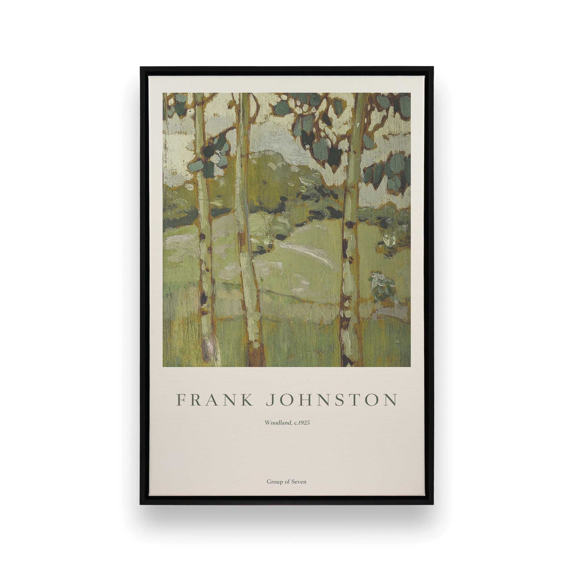 [Color:Satin Black], Picture of art in a Satin Black frame