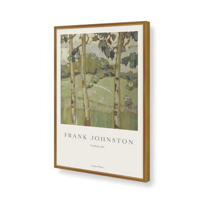 [Color:Polished Gold], Picture of art in a Polished Gold frame of the corner