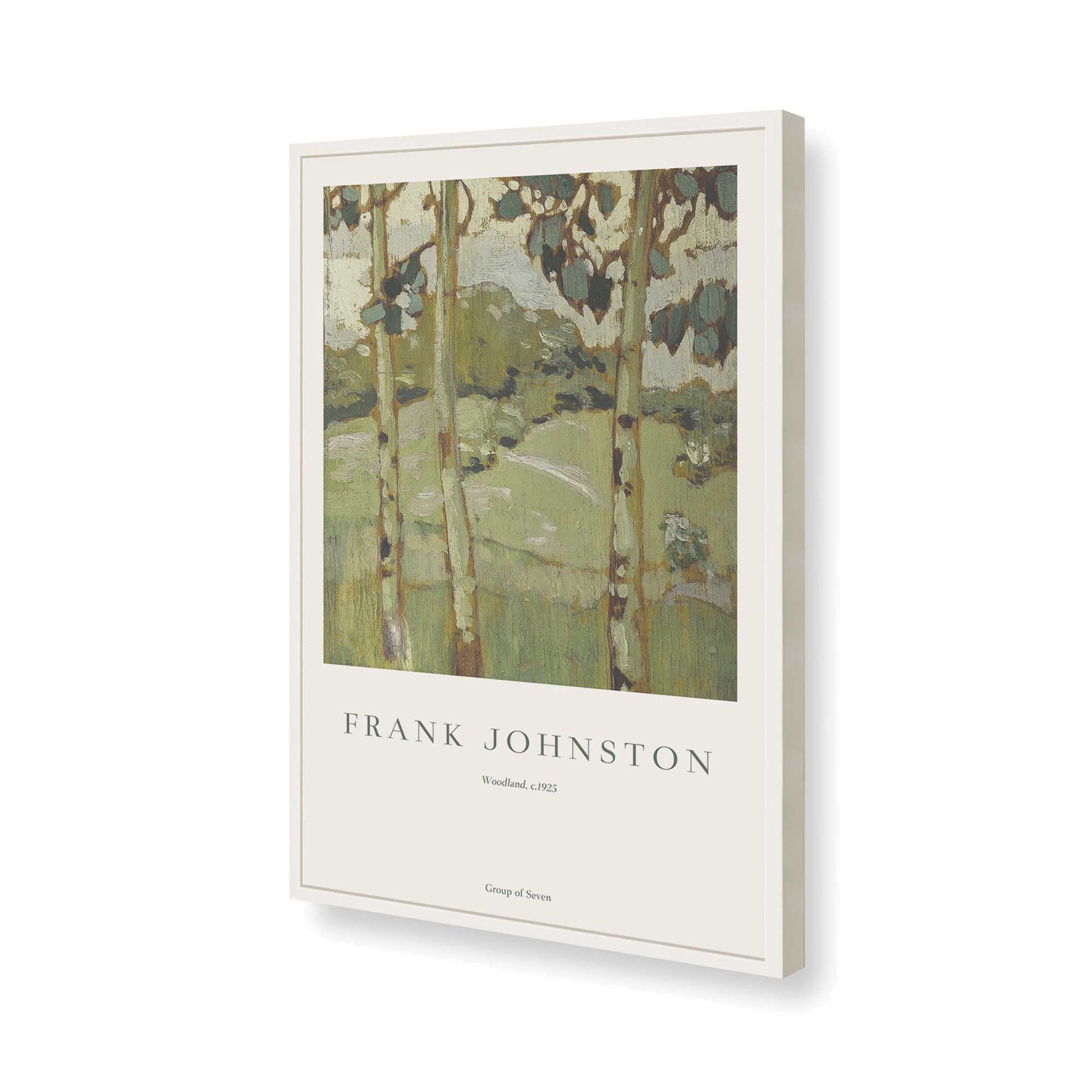 [Color:Opaque White], Picture of art in a Opaque White frame of the corner
