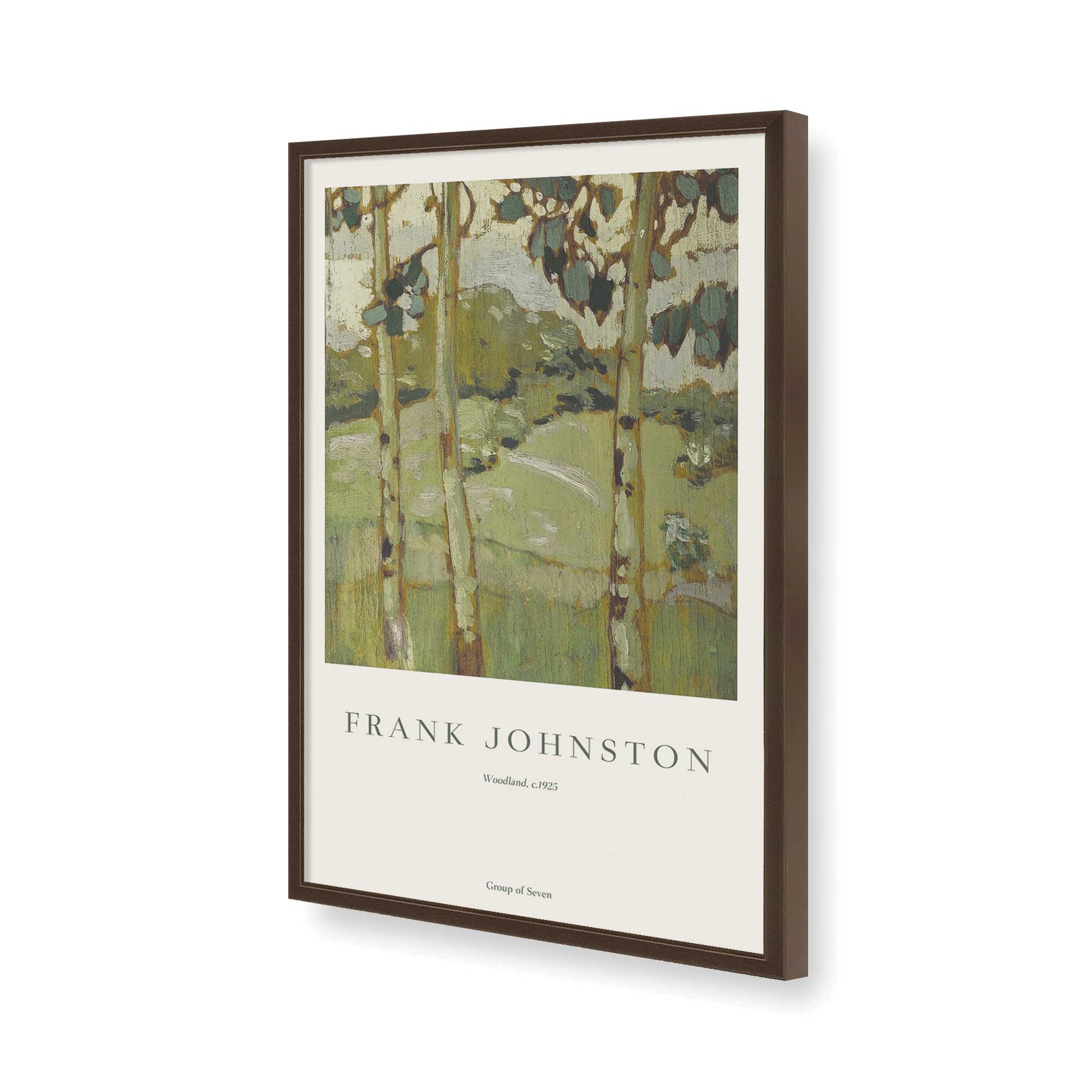 [Color:Belvinder Brown], Picture of art in a Belvinder Brown frame of the corner