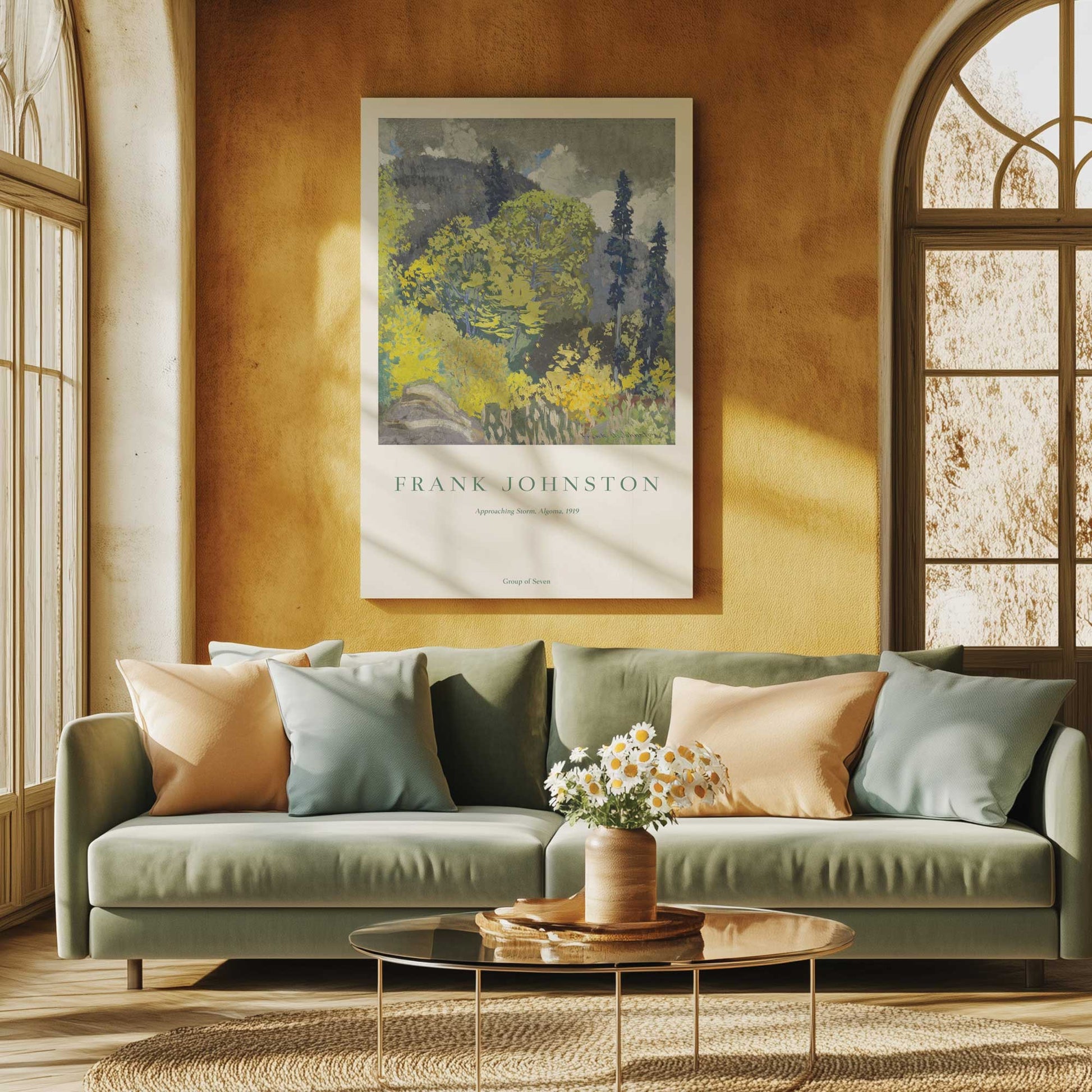 Picture of art in a room