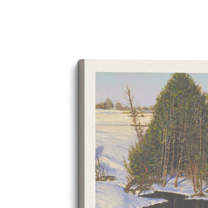 [Color:Stretched Canvas], Picture of the corner of the art