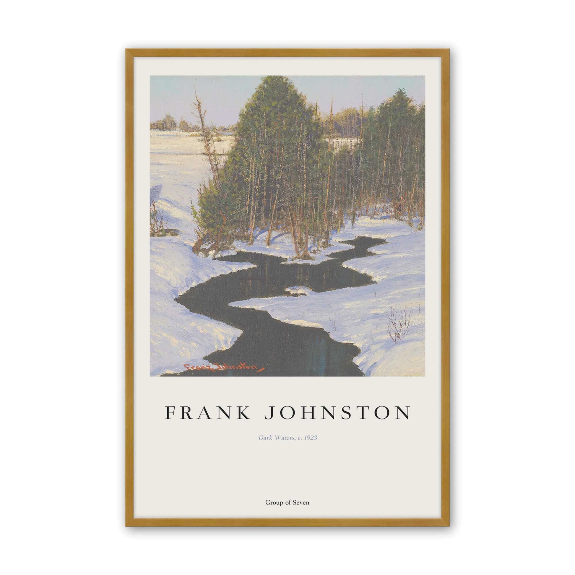 [Color:Polished Gold], Picture of art in a Polished Gold frame