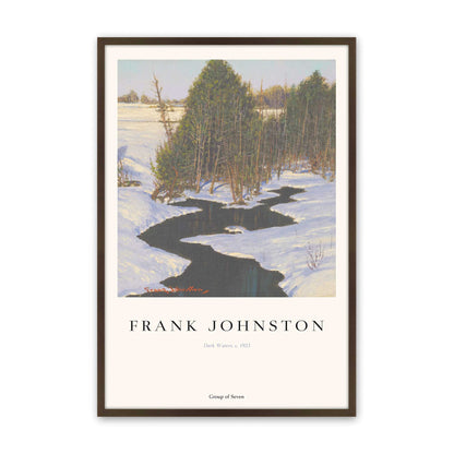 [Color:Belvinder Brown], Picture of art in a Belvinder Brown frame