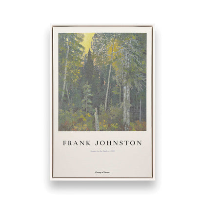 [Color:Opaque White], Picture of art in a White frame