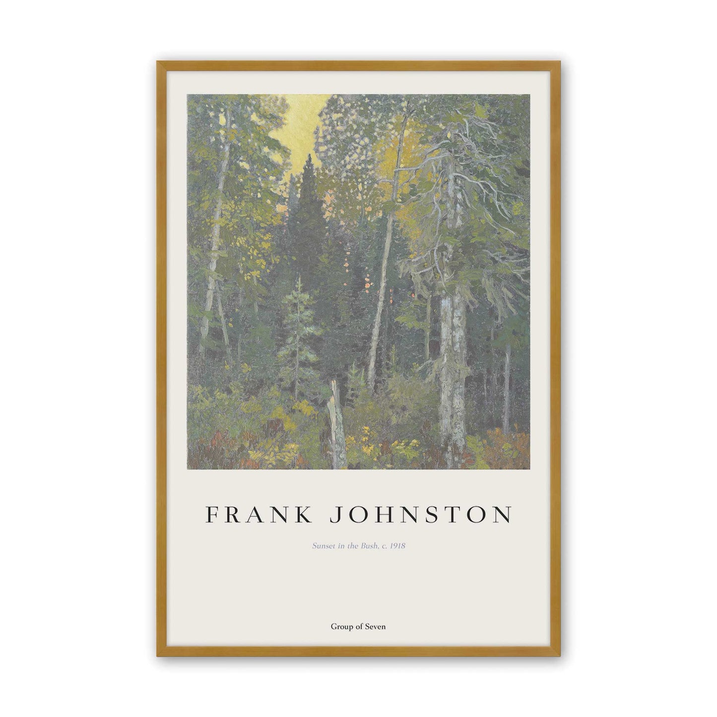[Color:Polished Gold], Picture of art in a Polished Gold frame