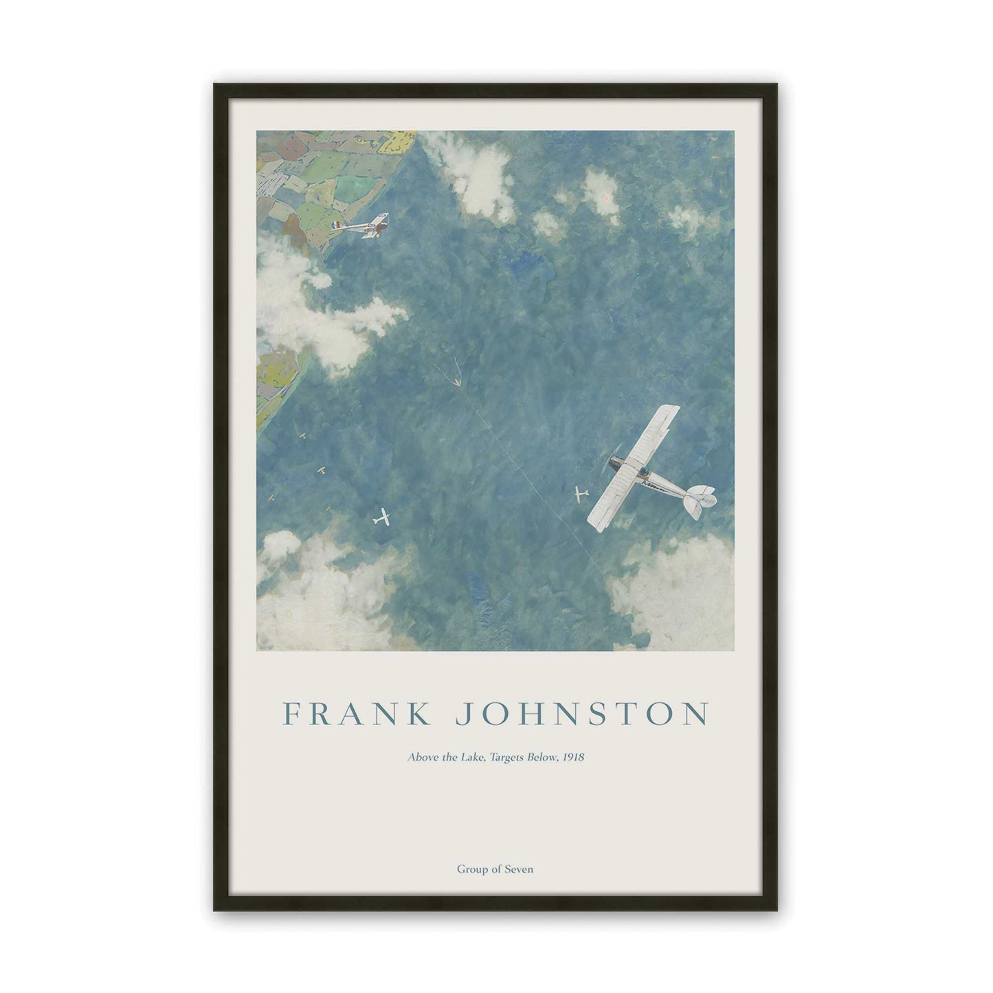 [Color:Satin Black], Picture of art in a Satin Black frame