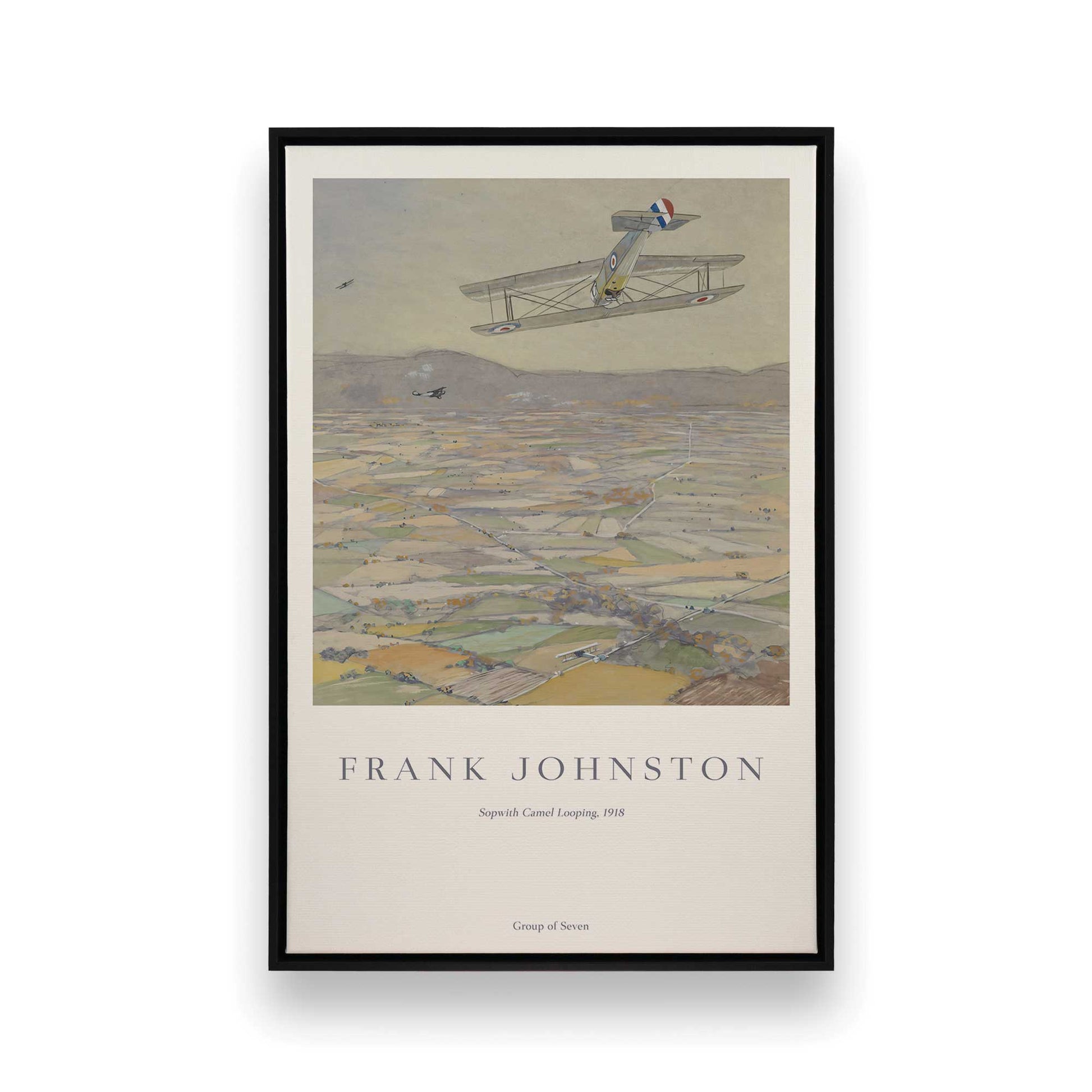 [Color:Satin Black], Picture of art in a Satin Black frame