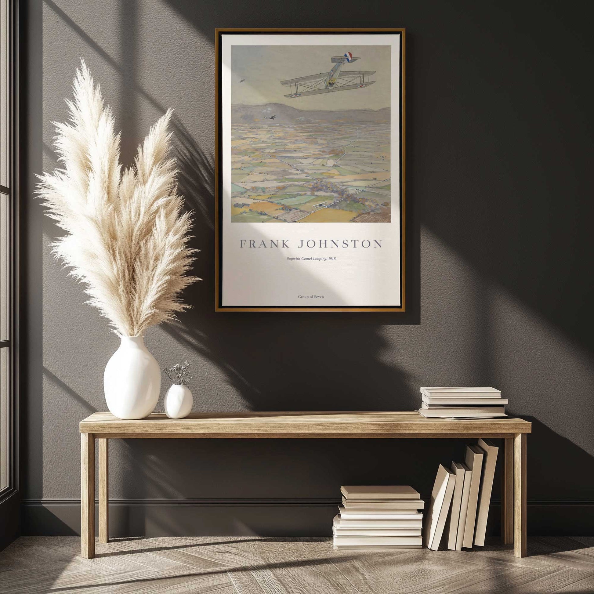 Picture of art in a room