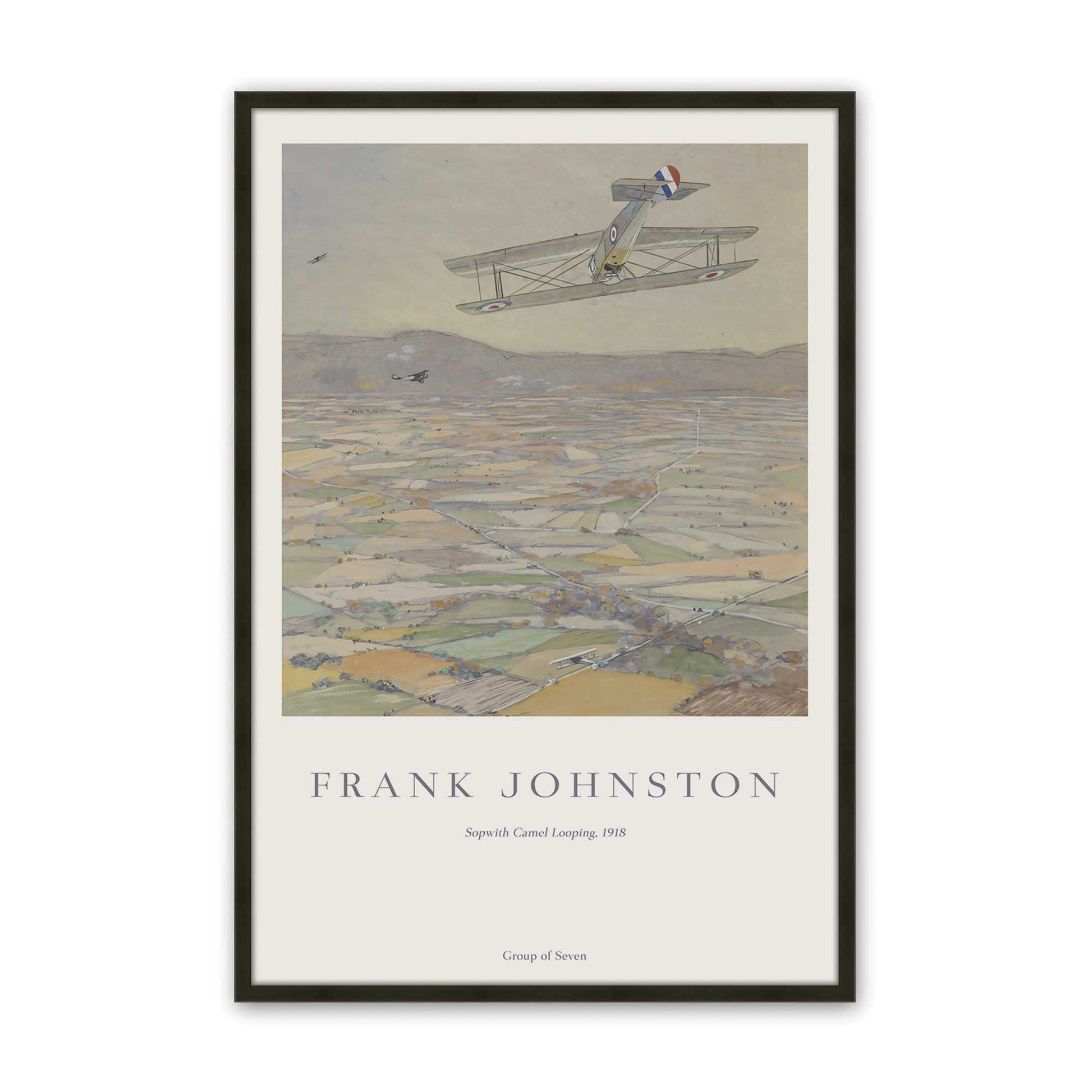 [Color:Satin Black], Picture of art in a Satin Black frame