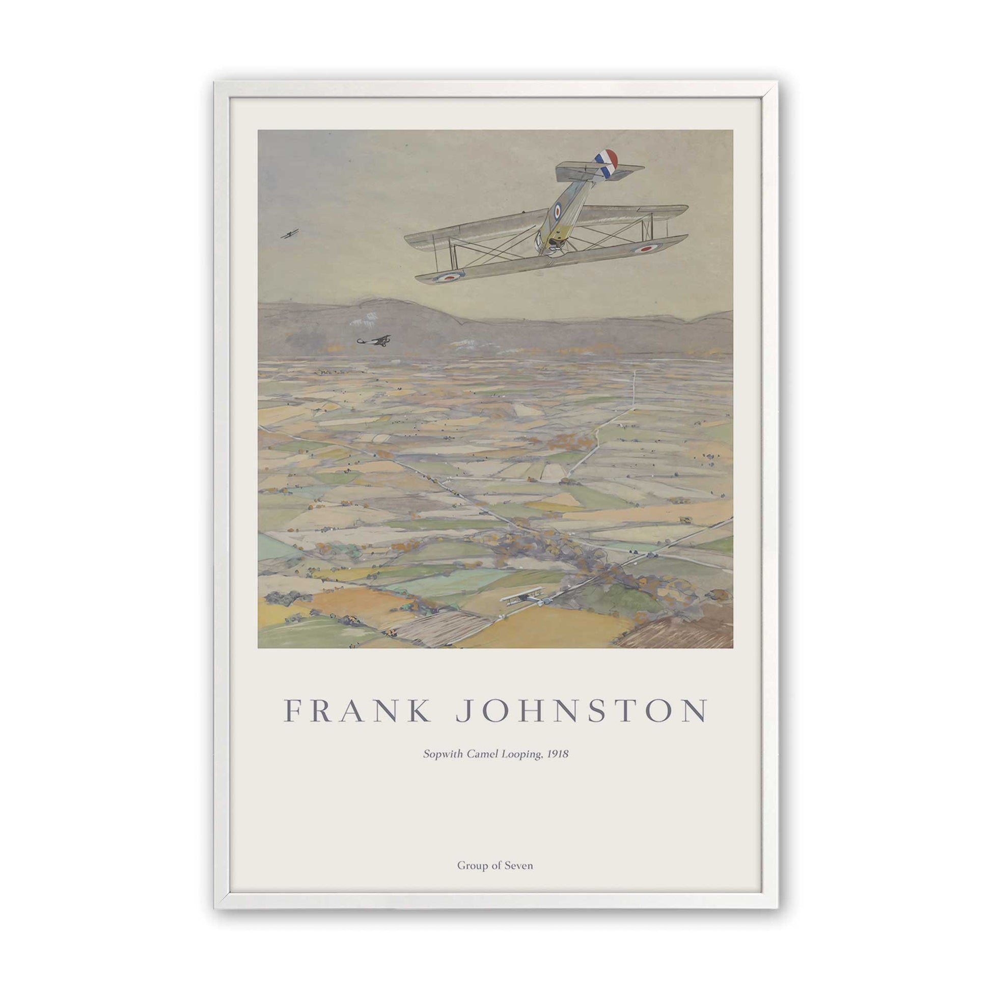 [Color:Opaque White], Picture of art in a Opaque White frame