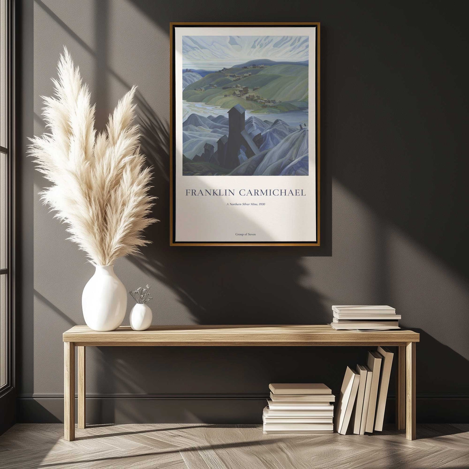 Picture of art in a room