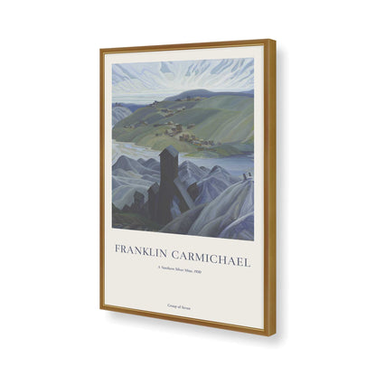 [Color:Polished Gold], Picture of art in a Polished Gold frame of the corner