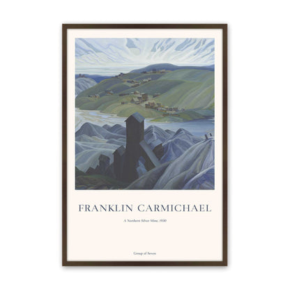 [Color:Belvinder Brown], Picture of art in a Belvinder Brown frame