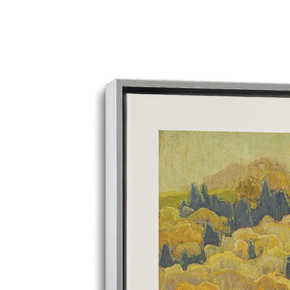 [Color:Polished Chrome], Picture of art in a Polished Chrome frame at an angle
